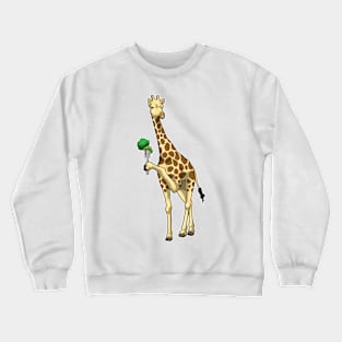 Giraffe Broccoli Vegetables Crewneck Sweatshirt